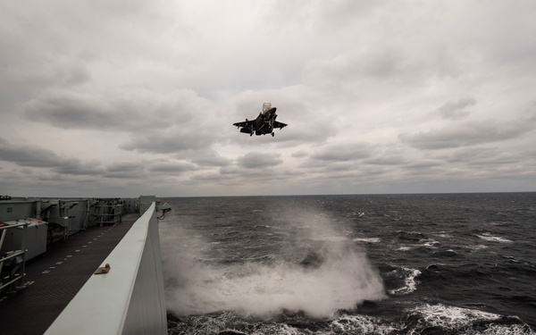 ITF First of Class Flight Trials (Fixed Wing) activities aboard HMS Queen Elizabeth, week of Nov. 4