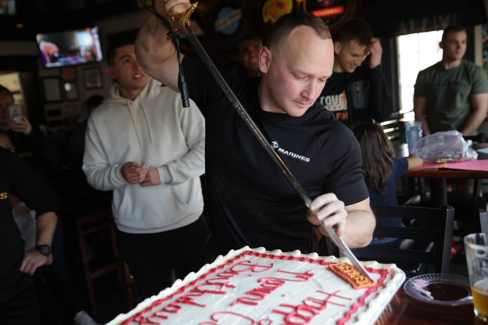 Albany Marines celebrate 243rd Marine Corps Brithday