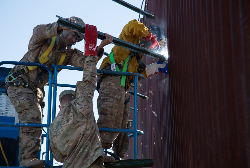 937th Route Clearance Company installs C-Wire in Arizona