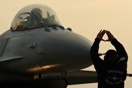 F-16 VDT shows off at BIAS