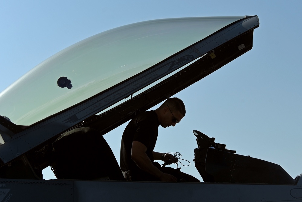 F-16 VDT shows off at BIAS