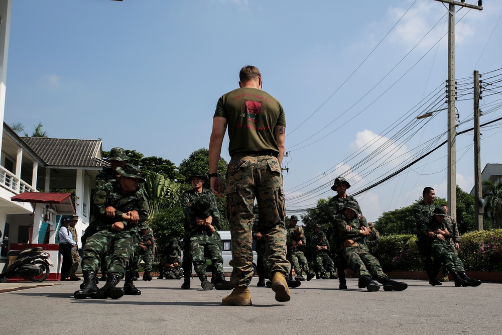Marines, Thai Military Conduct Casualty Care Training During HMA 19-1