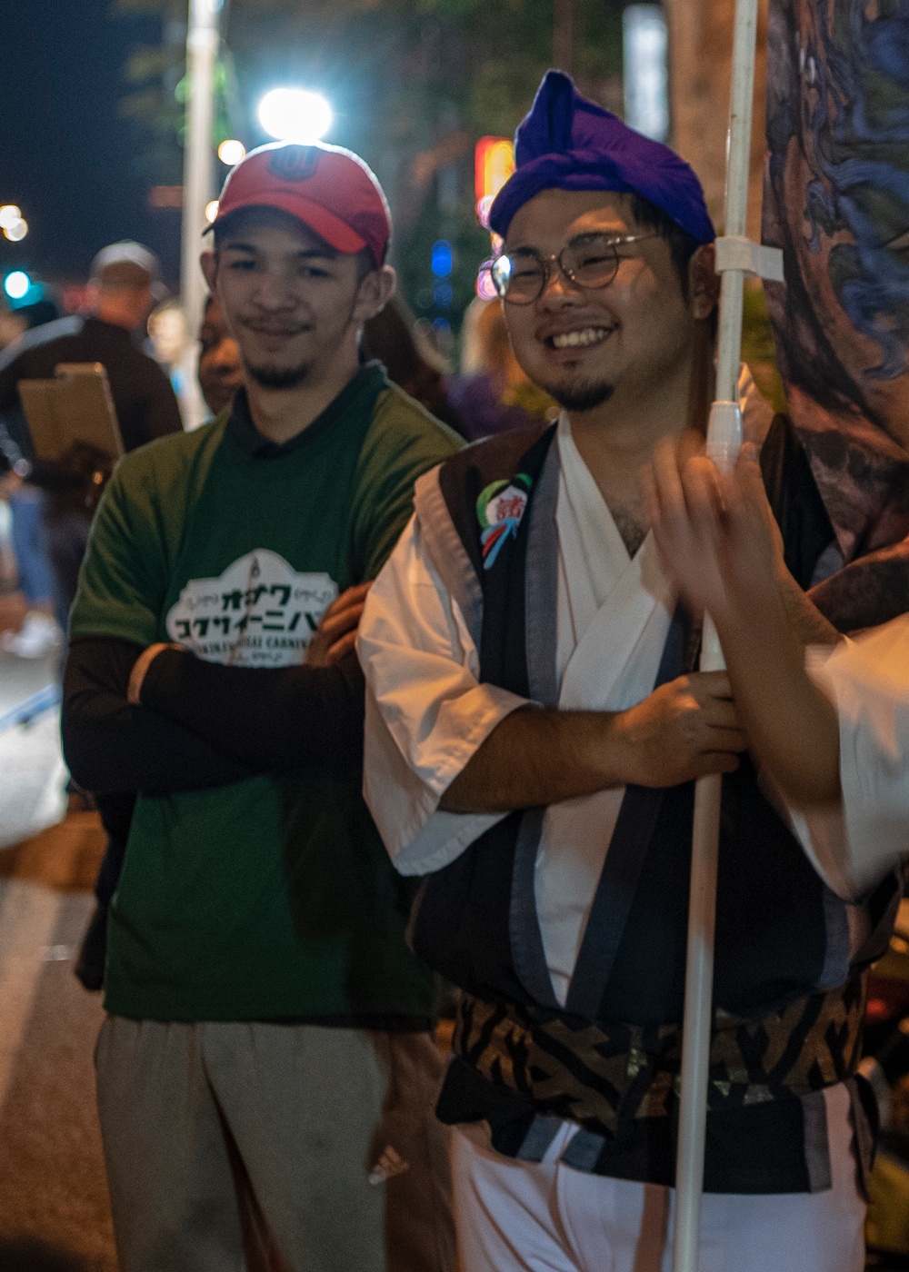 International Flavor; Okinawa International Carnival highlighted by tug-of-war event