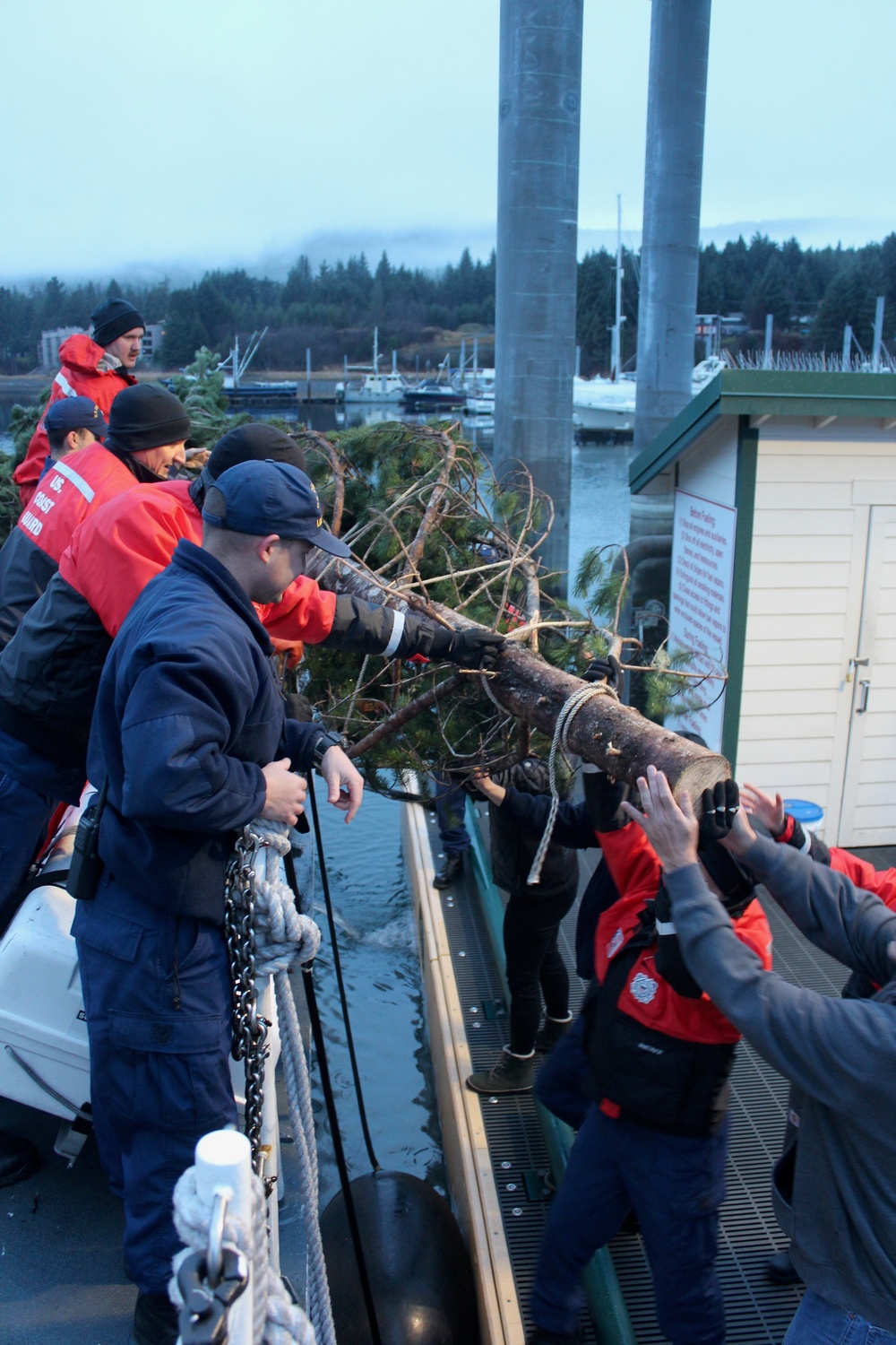 Coast Guard Cutter Liberty crew assists U.S. Forest Service
