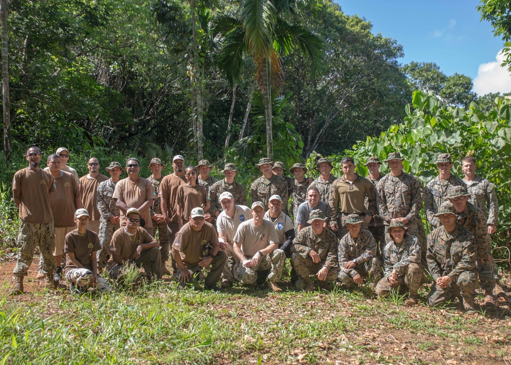 Koa Moana EOD Trianing in Palau