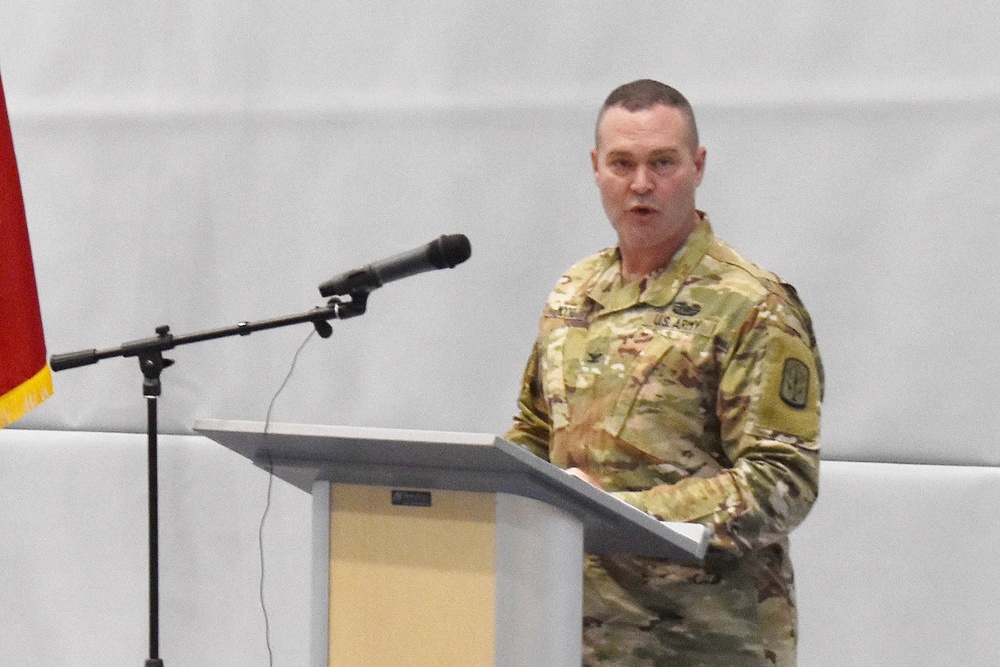 Ohio National Guard unit assumes command of rotational air defense artillery brigade