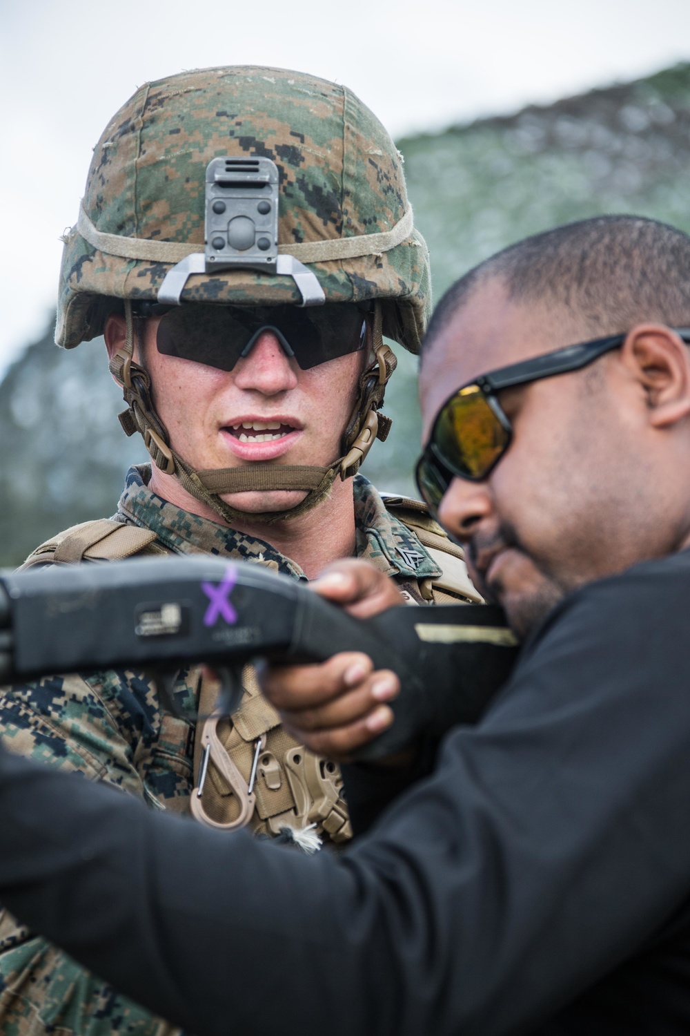 Koa Moana Shoots with the Palau Law Enforcement