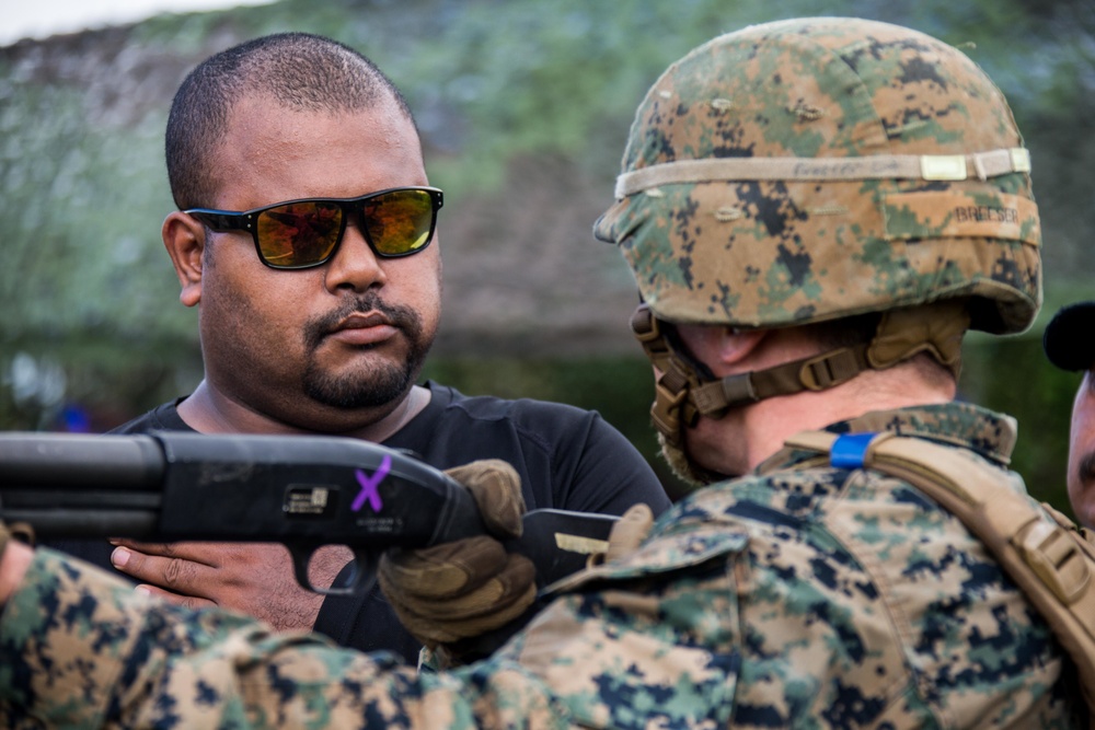 Koa Moana Shoots with the Palau Law Enforcement