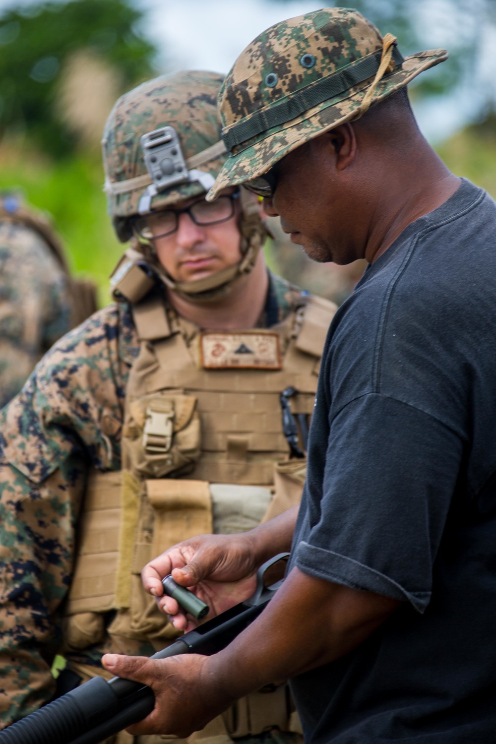 Koa Moana Shoots with the Palau Law Enforcement