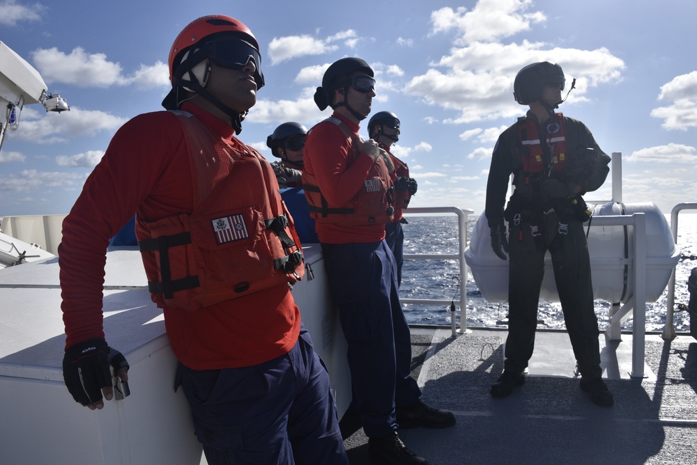 A Day in the Life of the Coast Guard Cutter Paul Clark Crew