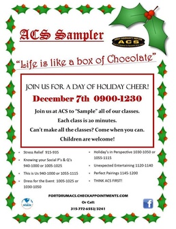 Fort Drum Army Community Service offers short-and-sweet sampler of holiday-themed classes