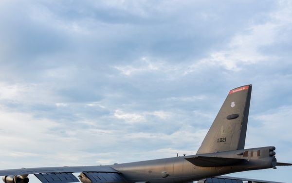 B-52 Stratofortesses arrive at RAAF Base Darwin
