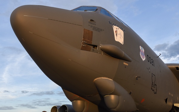 B-52 Stratofortress bombers arrive at RAAF Base Darwin