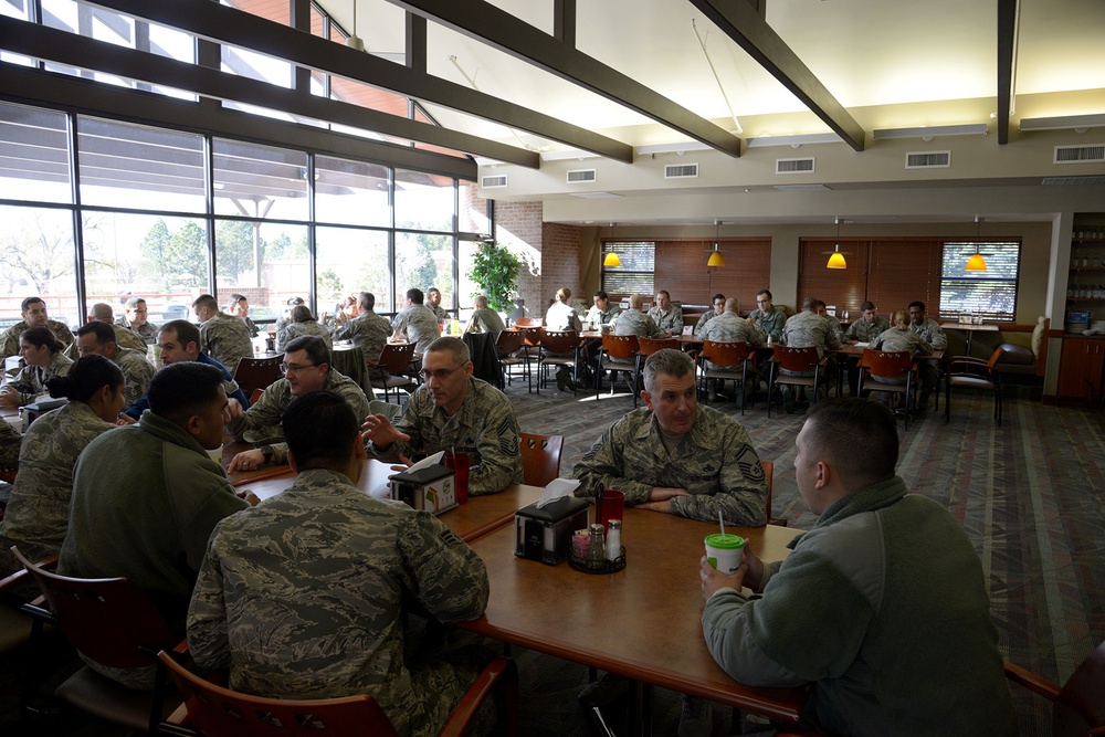 302nd MXG holds first speed mentoring session