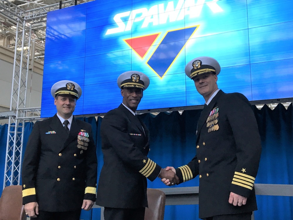 SPAWAR Reserve Program Holds Change of Command Ceremony