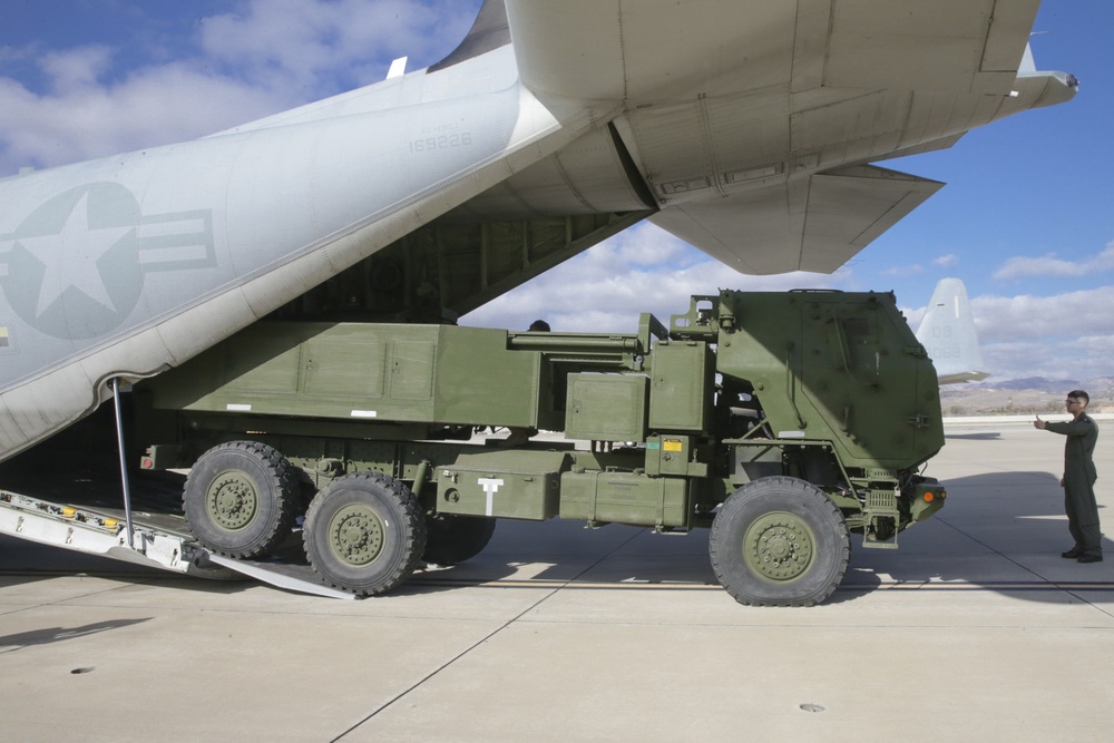 DVIDS - Images - Loading cargo onto a KC-130J Hercules [Image 2 of 5]