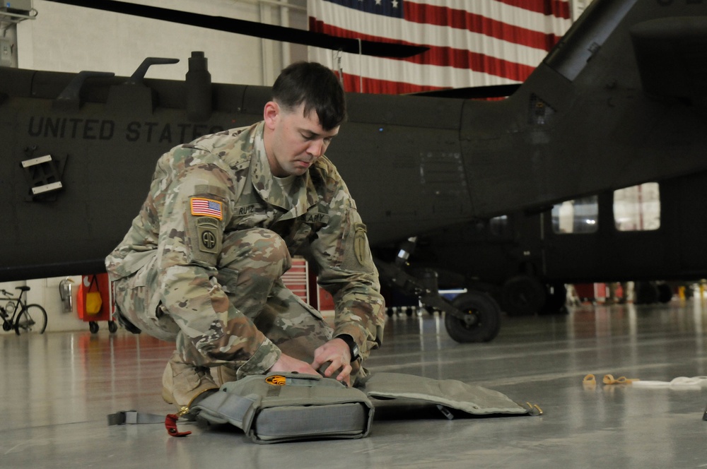 Checking the Reserve Parachutes