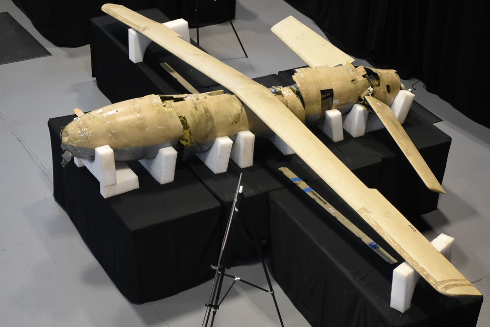Iranian Weapons Materiel on Display at Joint Base Anacostia-Bolling