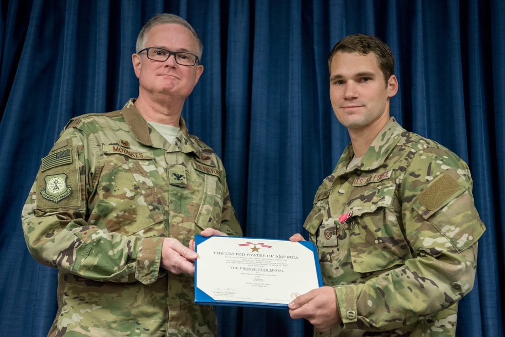 Bronze Star Medal awarded to five 123rd STS Airmen