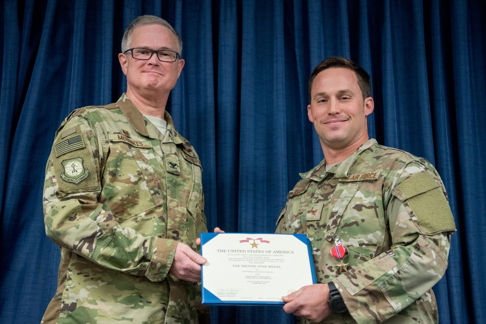 Bronze Star Medal awarded to five 123rd STS Airmen