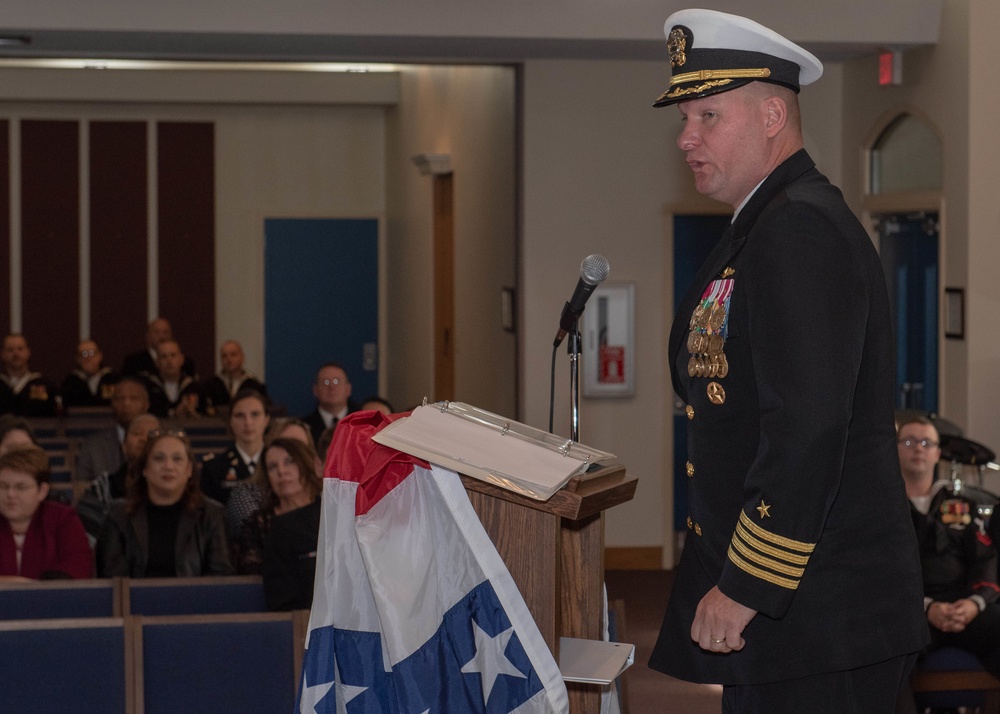 Naval Submarine Base Kings Bay Holds Change of Command