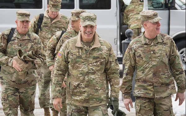 Gen. Perna visits ASC HQ