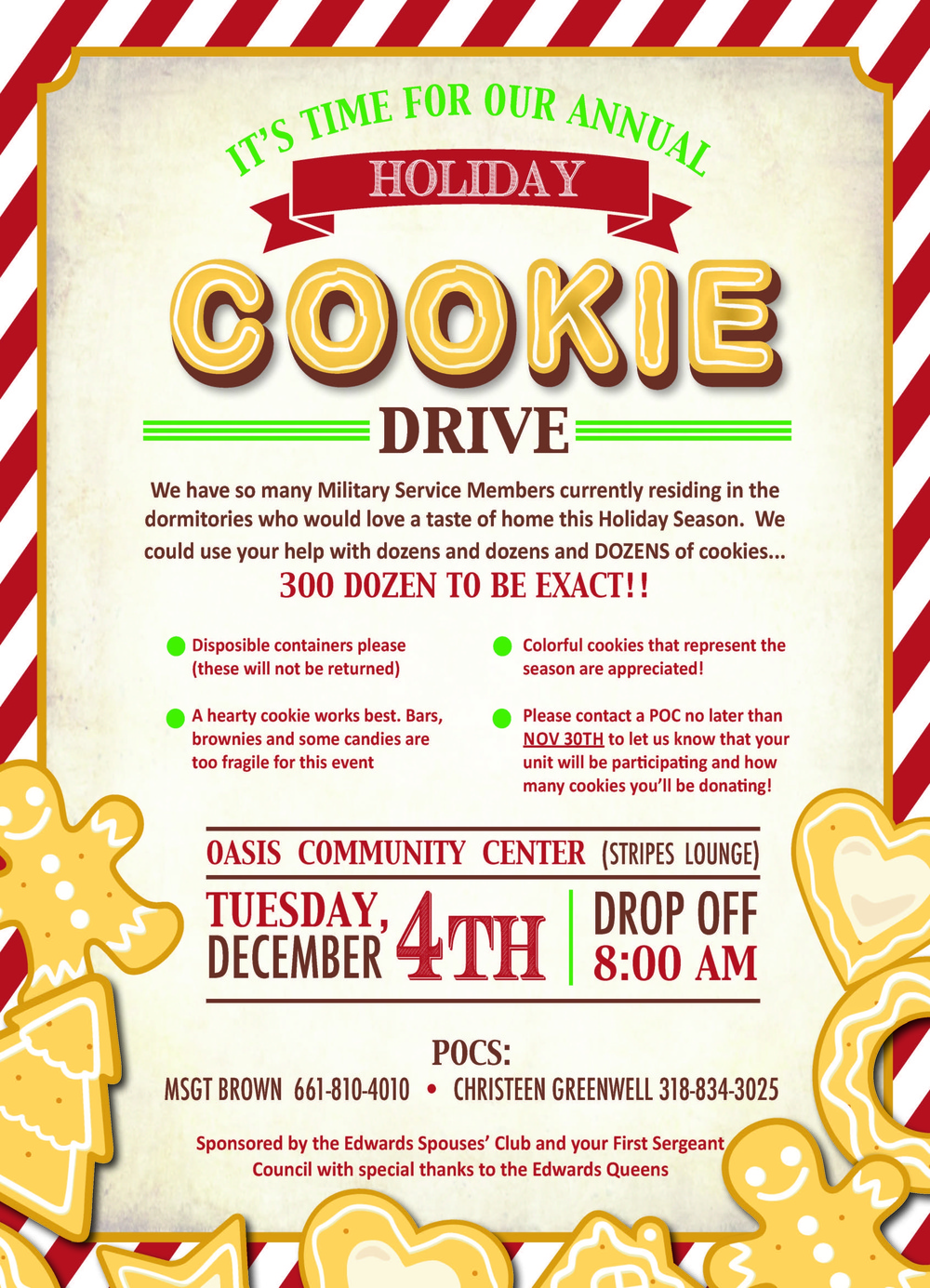 Spouses club bringing holiday cheer to Edwards