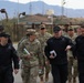 65th MP Company leaders perform a walk through with U.S Customs and Border Protection in Nogales