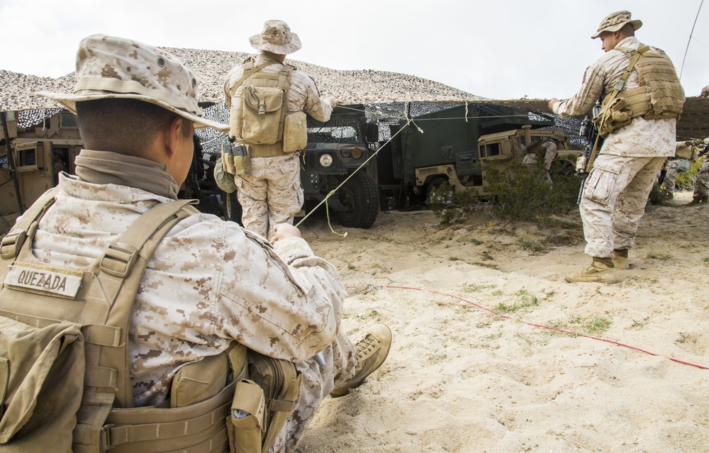 7th Marine Regiment Establishes Combat Operations Center