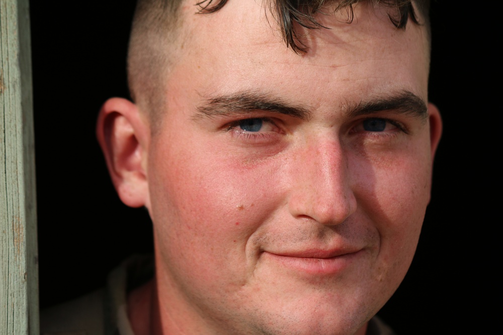 Iron Soldier Portrait: Spc. Matthew Carr