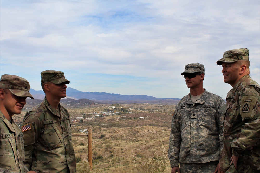 ARNORTH Commanding General Visits Nogales Ports of Entry