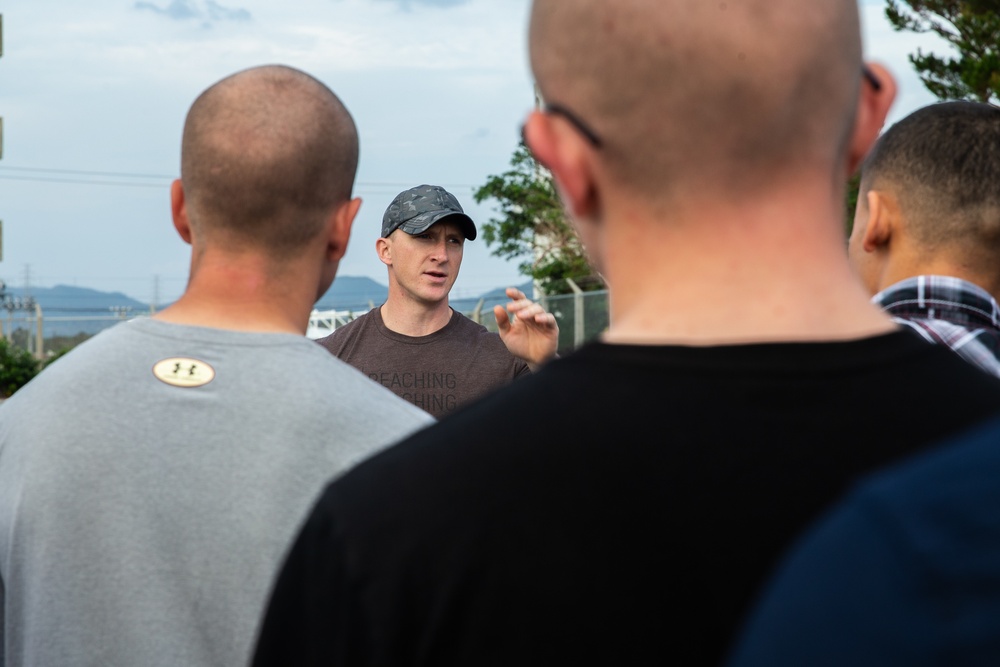 BLT Marines build relationship with Kin community during town cleanup in Okinawa