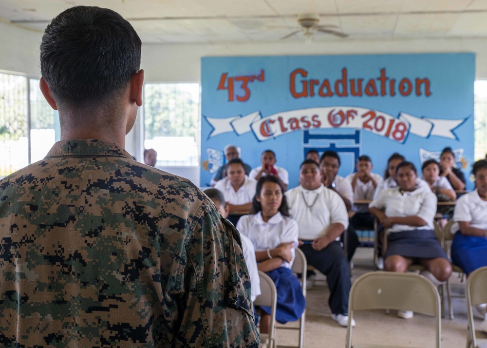 Koa Moana Visits Palau Schools