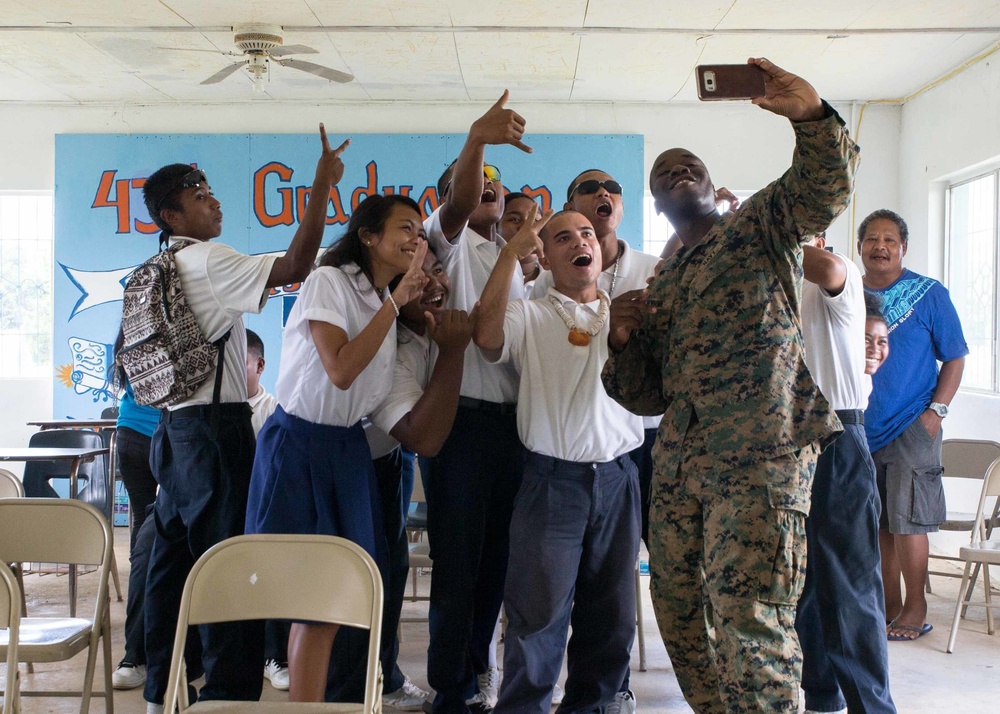 Koa Moana Visits Palau Schools