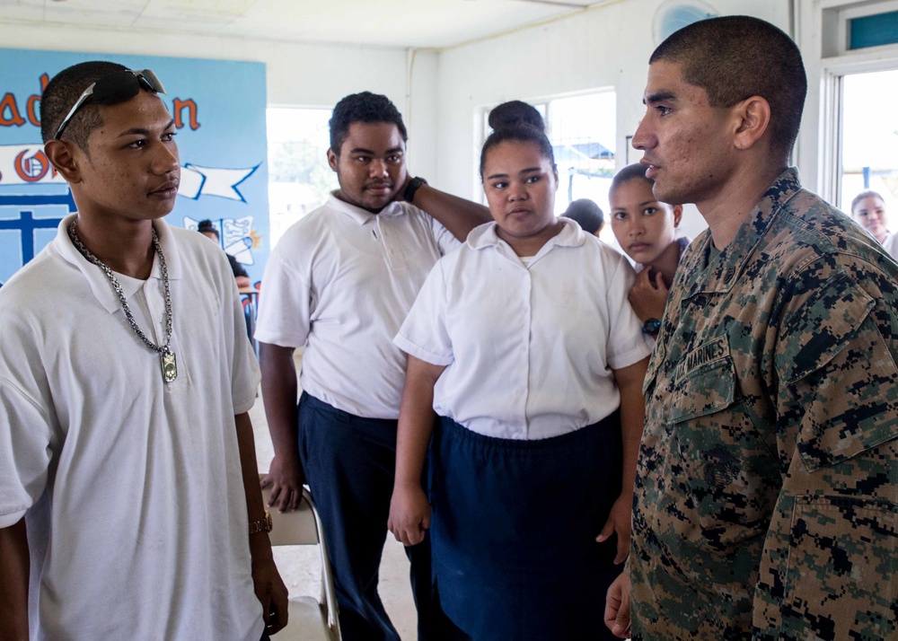 Koa Moana Visits Palau Schools