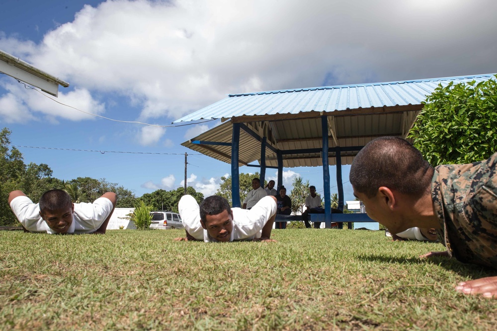 Koa Moana Visits Palau Schools