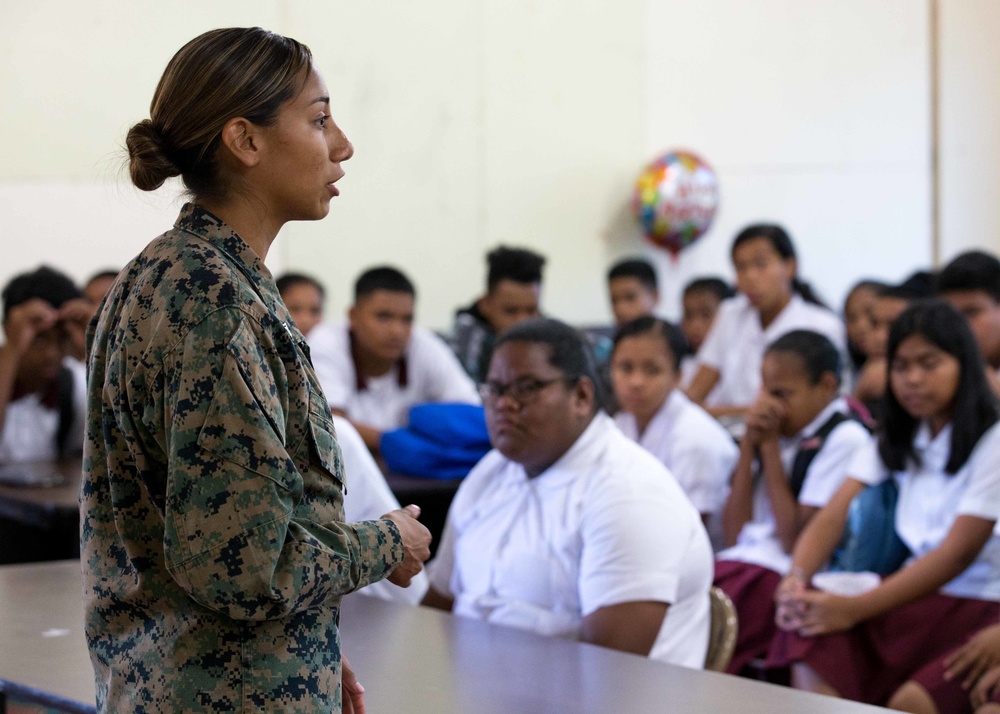 Koa Moana Visits Palau Schools