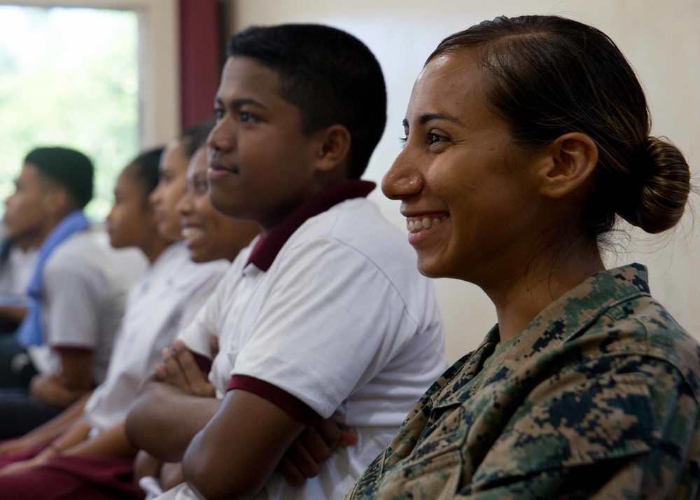 Koa Moana Visits Palau Schools