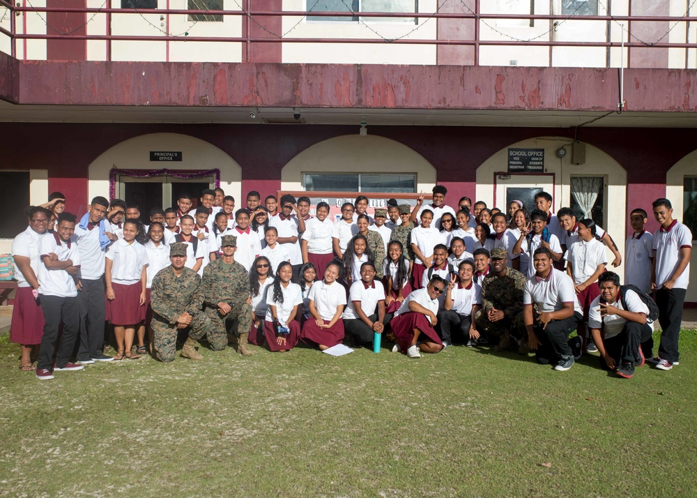 Koa Moana Visits Palau Schools