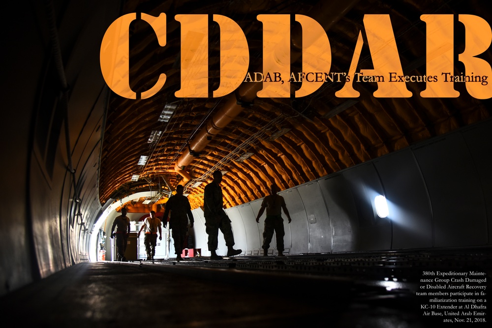 CDDAR: ADAB, AFCENT's Team Executes Training