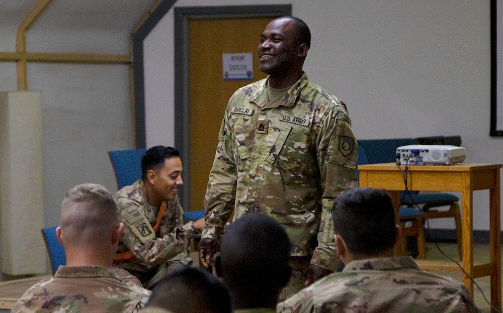 Sgt. 1st Class Barclay