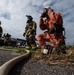 Kadena and Naha firefighters fired up for bilateral training