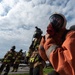 Kadena and Naha firefighters fired up for bilateral training