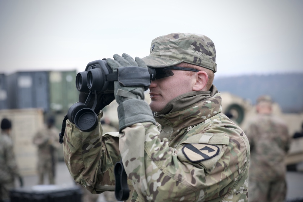 Ironhorse Soldiers of the 91st Brigade Engineer Battalion Prep for Combined Resolve XI