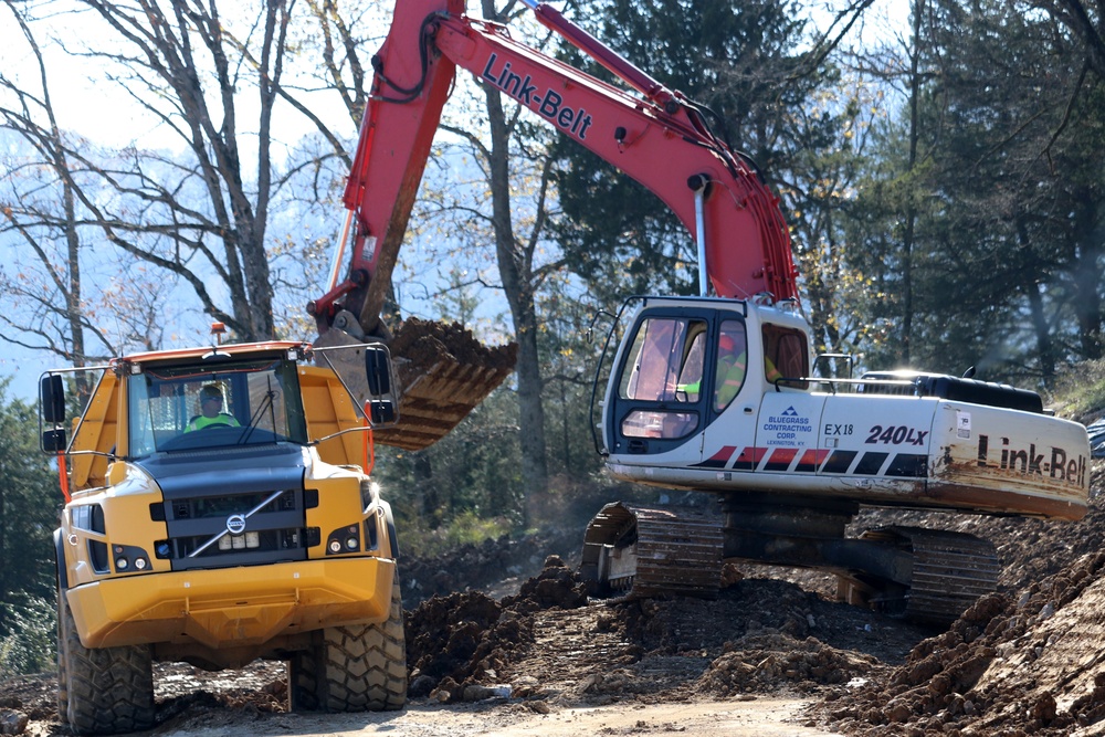 Next construction phase gets rolling at Center Hill’s auxiliary dam