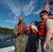 Sailors navigate Airmen through joint boating course