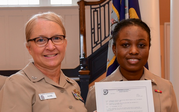 NMCP’s DNS Holds Frocking Ceremony