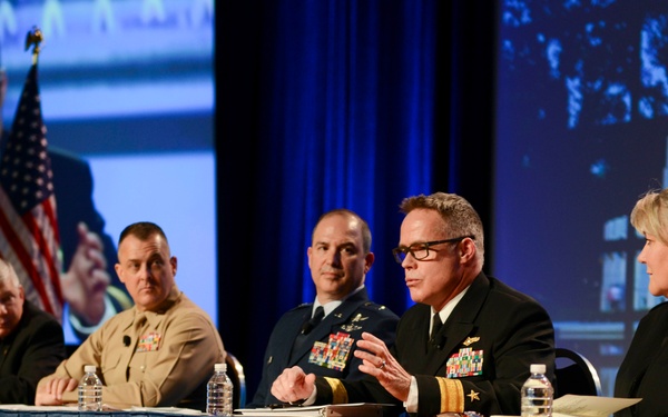 C10F Deputy Commander Discusses Electronic Warfare at Association of Old Crows Symposium