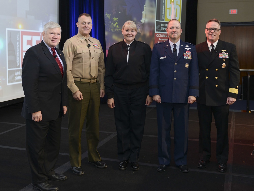 C10F Deputy Commander Discusses Electronic Warfare at Association of Old Crows Symposium