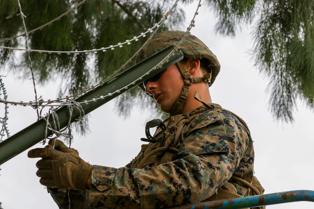 U.S Marines Support CBP at the Andrade Port of Entry